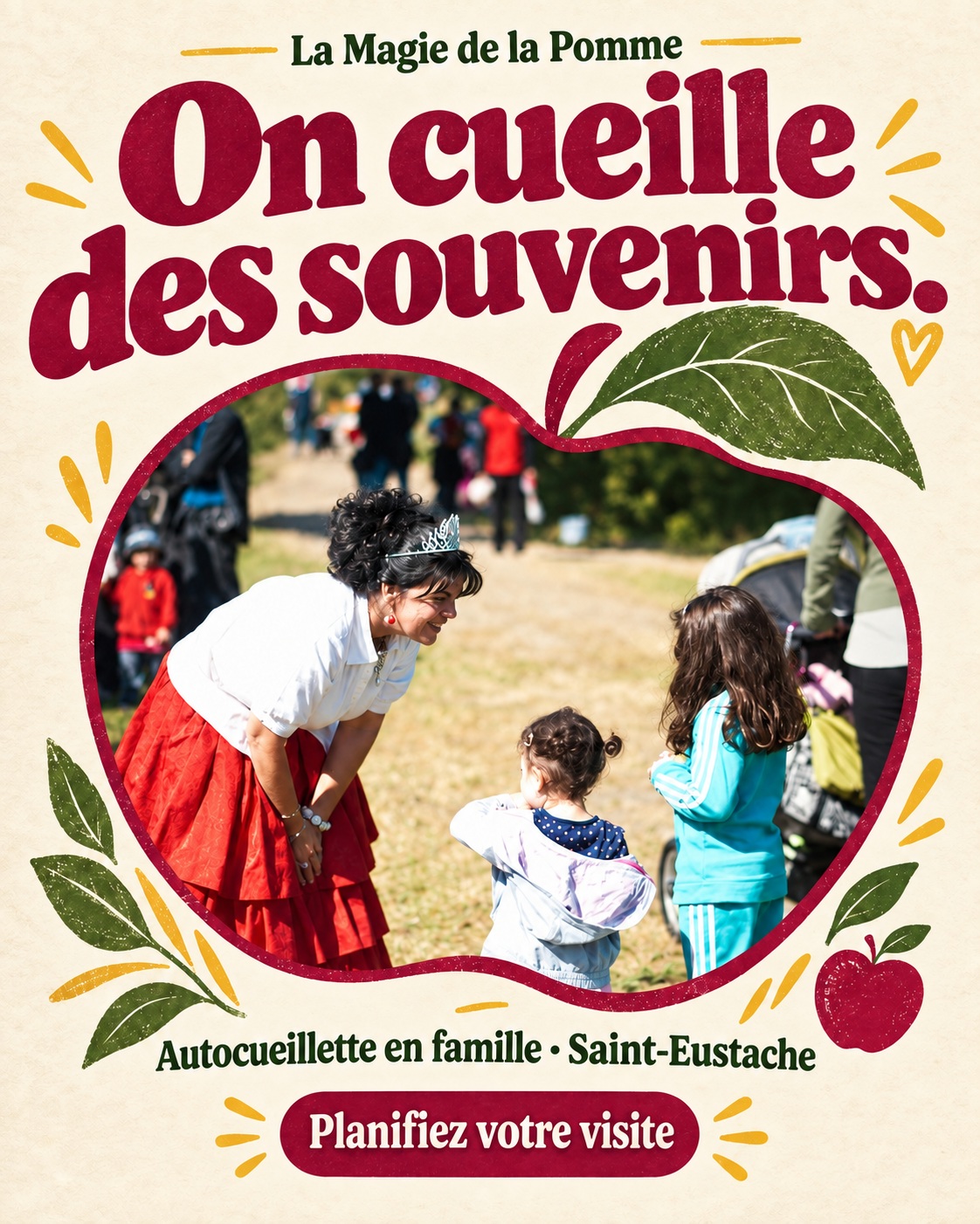 On cueille des pommes… et des souvenirs !